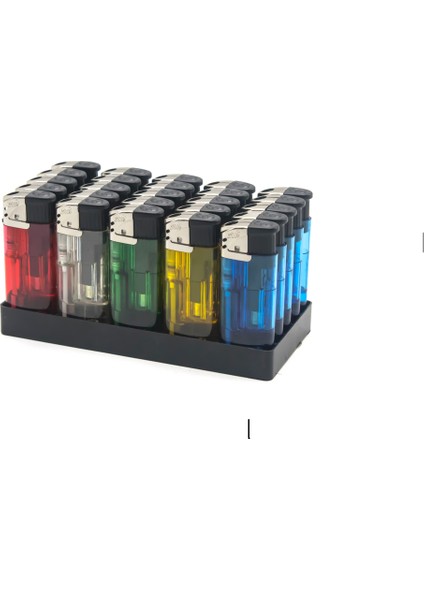 Manyetolu Elektronik Çakmak 50 Adet