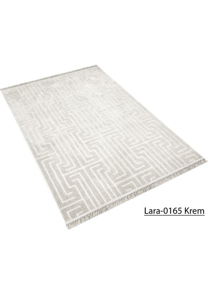 Decoser Lara Koleksiyonu Dokuma Halı DH0165 Krem