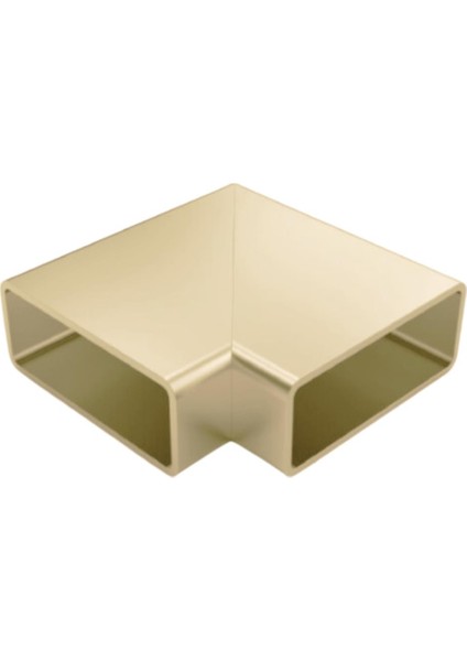 80X30 45 Derece Yandan Kanallı Dirsek Bronz Adet