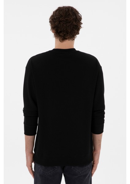 Erkek Siyah Sweatshirt 50290777-VR046 indirimleri