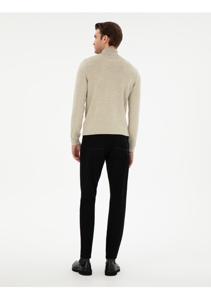 Erkek Siyah Slim Fit Jean Pantolon 50292140-VR046 fırsatları