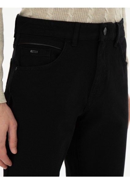 Erkek Siyah Slim Fit Jean Pantolon 50292140-VR046 indirimleri