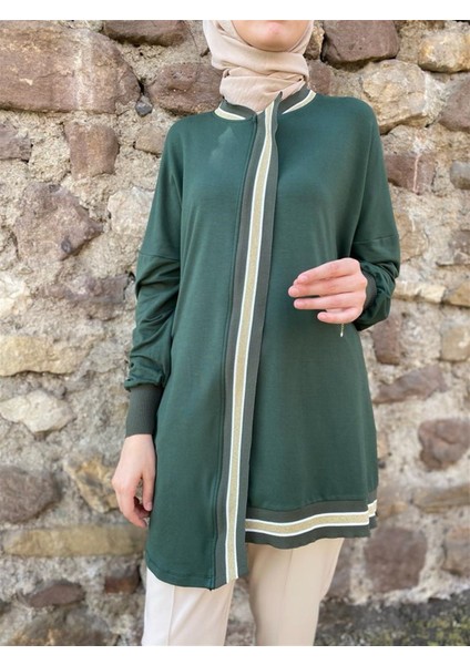 Fermuarlı Tunik 6740
