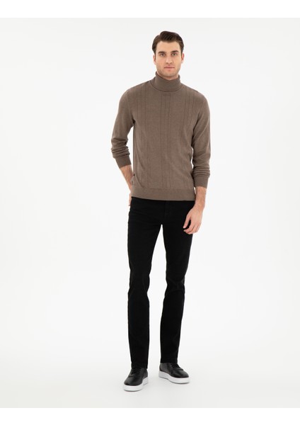 Erkek Antrasit Slim Fit Jean Pantolon 50307411-VR006