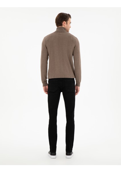 Erkek Antrasit Slim Fit Jean Pantolon 50307411-VR006 fırsatları