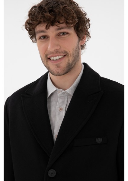 Erkek Siyah Kaban 50292992-VR046 fiyatları