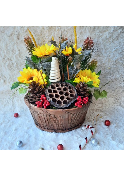 Ayçiçekli Kozalaklı Kokinalı Arajman modelleri