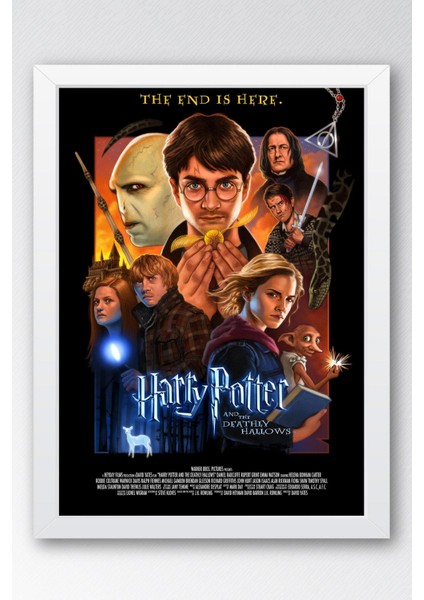 Harry Potter ve Ölüm Yadigarları Çerçeveli Tablo - Film Posteri Tablo