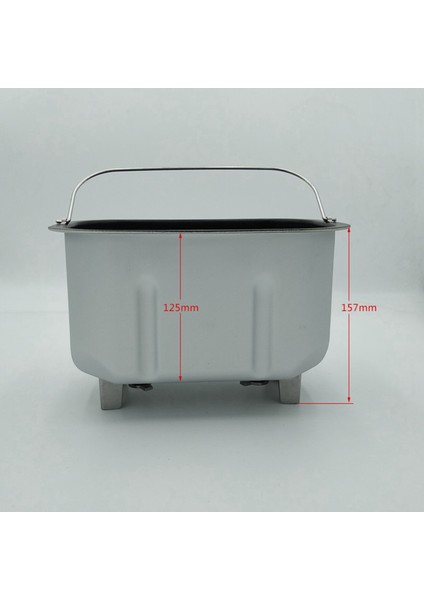 Ekmek Makinesi Aksesuarları Parçaları Çift Karıştırma Ekmek Kovası Iç Tankı XBM1238/BM1500/BM1089/BM1088/BM1288/BM1400 (Yurt Dışından) fırsatları