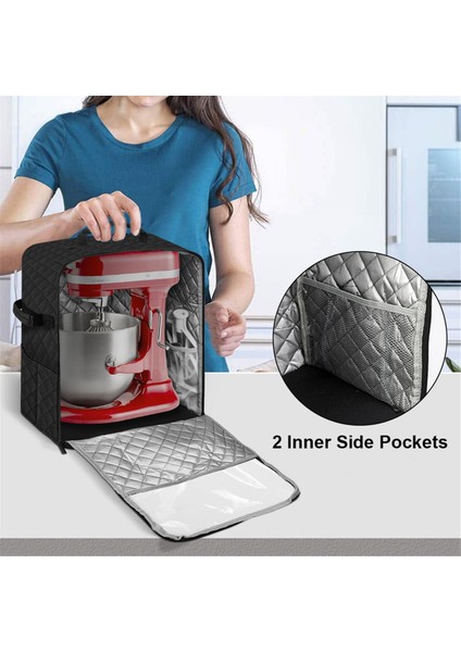 Kitchenaid Mikser Için Stand Mikser Kılıfı-5/4.5 Quart Kitchen Aid Aksesuarları ve Ekleri Için Saklama Çantası Küçük (Yurt Dışından) fırsatları
