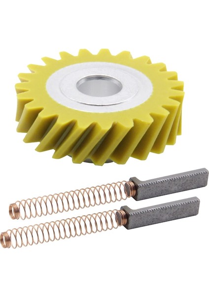 W10112253 Mikser Sonsuz Dişli W10380496 Kitchenaid 5K45SS 5K5SS Mikserler Için Karbon Fırçalar Parçaları Değiştirin 4162897 (Yurt Dışından)