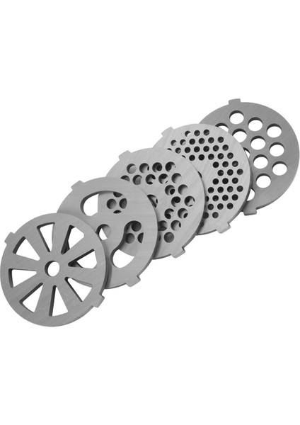 5 Parça Paslanmaz Çelik Kıyma Makinesi Plakaları Gıda Doğrayıcı ve Kıyma Makinesi Parçaları Için Diskler (Yurt Dışından) modelleri