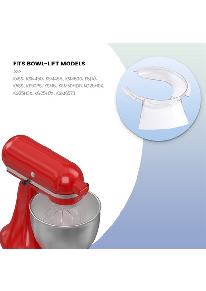 Döküm Kalkanı Mikser Aksesuarları ve Yedek Parçaları KN1PS W10616906 Kitchenaid Ataşmanı ile Uyumlu (Yurt Dışından) fiyatları
