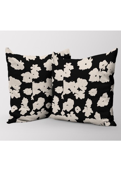 Çiçek Desenli Dijital Baskılı Şifon Saten Kumaş / En 1,50 cm - Elbise , Perde ve Kırlent