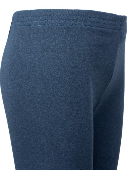 Kadın Kışlık Içik Pijama Pamuklu Kalın Içi Miflonlu Düz Renk Kırçıllı Paçası Lastikli Rahat
