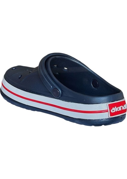 Akınal Bella E457 Lacivert/beyaz Erkek Sabo Terlik fırsatları