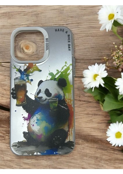 iPhone 15 Desenli Esnek Tam Korumalı Silikon Kılıf