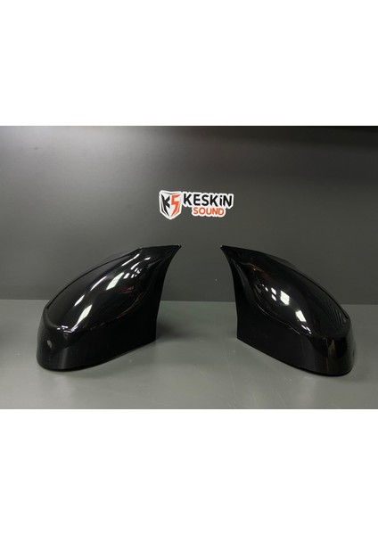 Seat Leon 05-08 Mk2 Batman Yarasa Ayna Kapağı Pıona Black