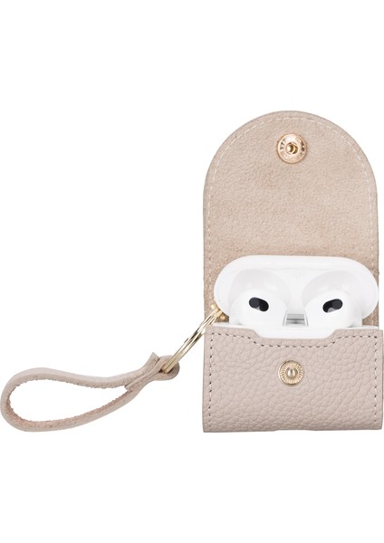 Mai Snap Airpods 4. ve 3. Nesil Deri Kılıf