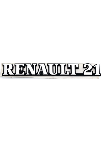 Renault 21 Metal Yazı Orijinal Mais Renault 21 Yazısı – 7700805887