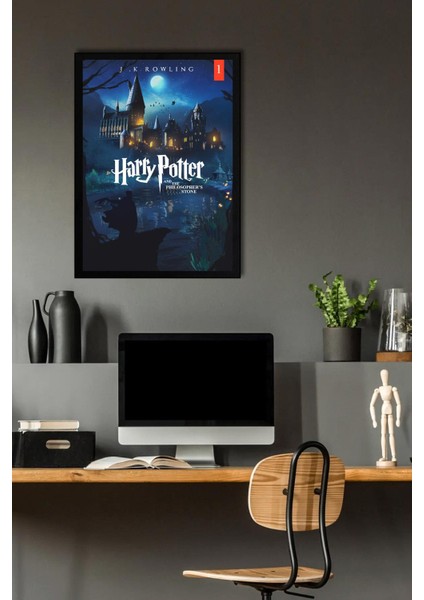 Harry Potter ve Felsefe Taşı Çerçeveli Tablo - Film Posteri Tablo fiyatları
