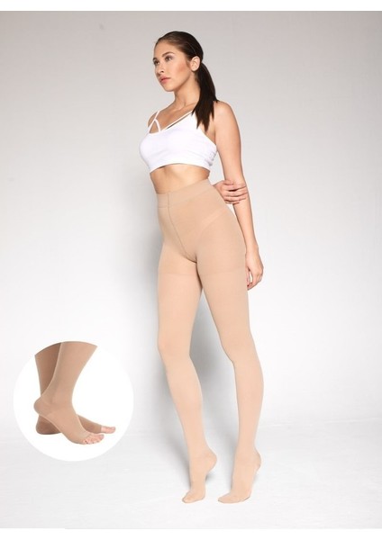 7140 Comfort Ccl-1 Hafif Basınç (18-21 Mmhg) Külotlu Açık Burun