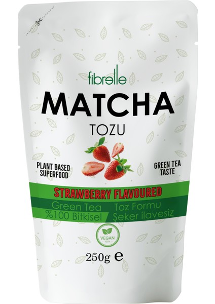 Matcha Çayı Çilek Aromalı 250G / Strawberry Matcha 250G