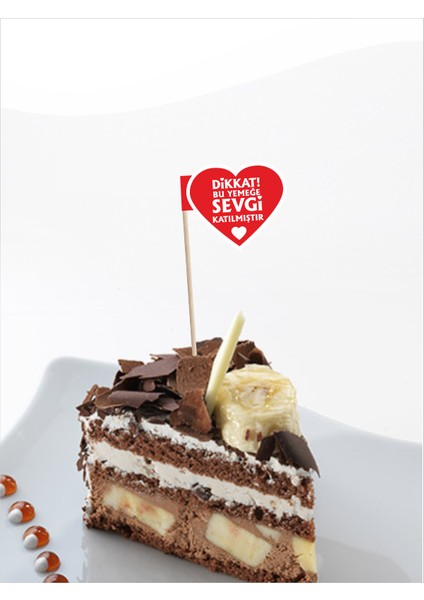 Love Bambing Yazılı Servis Kürdanı