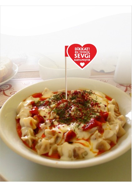 Love Bambing Yazılı Servis Kürdanı