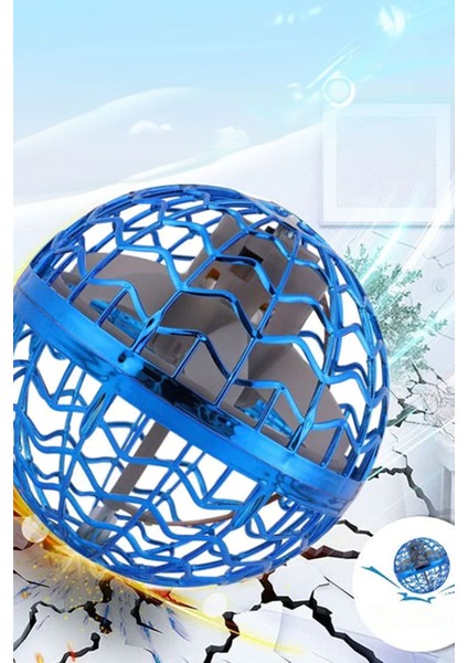 Uçan Küre Topu Oyuncakları Yükselen Hover Pro Boomerang Spinner El Kontrollü Mini Drone