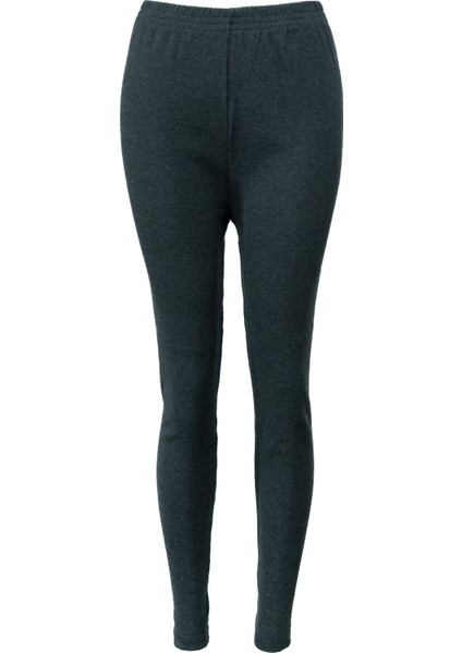 Kadın Kışlık Içik Pijama Pamuklu Kalın Içi Miflonlu Düz Renk Kırçıllı Paçası Lastikli Rahat