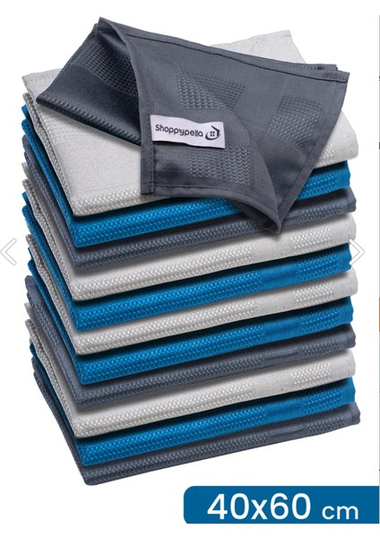 Orjinal 3'lü Pella Mikrofiber Temizlik Bezi (40*60) - Ithal Ürün