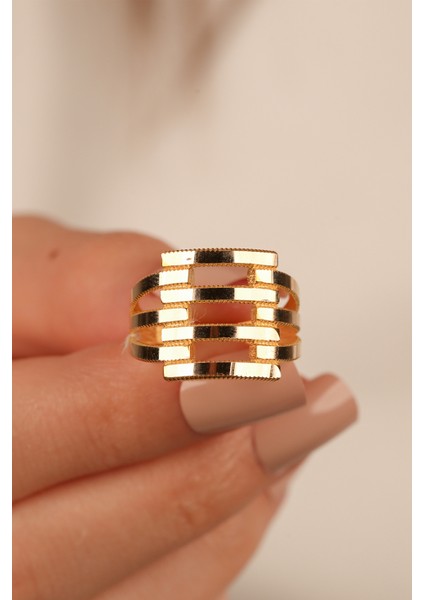 Ajda 4 Sıra Altın Yüzük CGKYZK0290 fiyatları