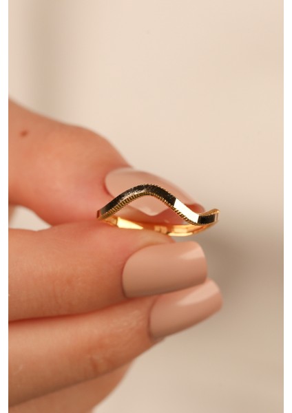 Zikzak Ajda Altın Yüzük CGKYZK0289 fiyatları