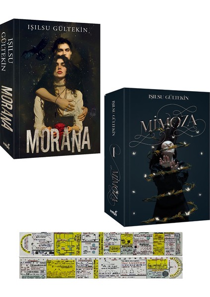 Morana / Mimoza / 2 Kitap Set (Matematik Öğreten Cetvel) - Işılsu Gültekin