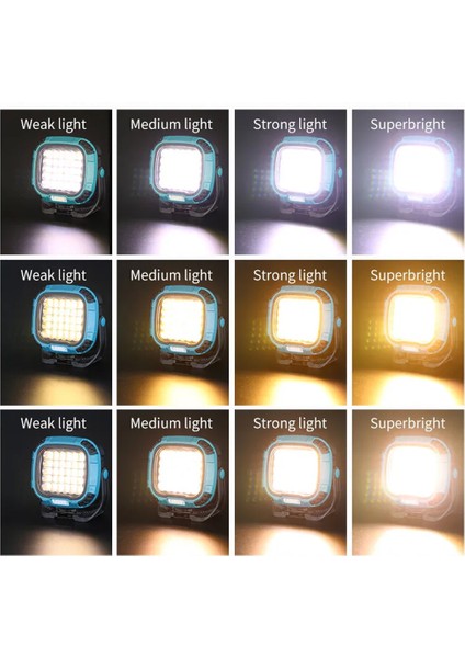 MX-W893 4000K - 7000K - Kırmızı 30 Cob Ledli Çok Fonksiyonlu Çalışma Lambası (Powerbank) modelleri