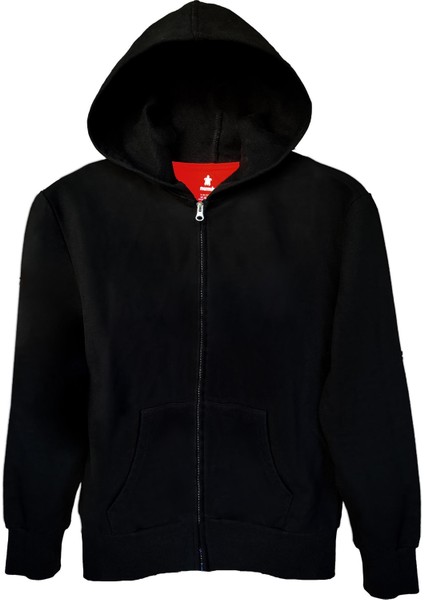Original Siyah Fermuarlı Hoodie fırsatları