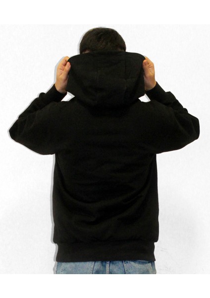 Original Siyah Heavy Hoodie