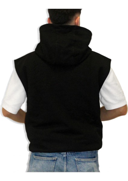 Original Siyah Kolsuz Hoodie
