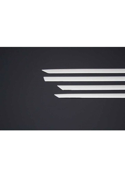 Yan Kapı Çıtası Krom 4 Parça Lodgy Mpv 2013 ve Sonrası Modeller Için modelleri