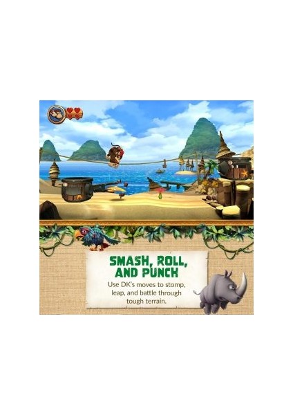 Donkey Kong Country Returns HD Macera Oyunu 12+ Yaş Tek Oyuncu Desteği fiyatları