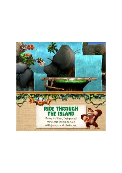 Donkey Kong Country Returns HD Macera Oyunu 12+ Yaş Tek Oyuncu Desteği fırsatları