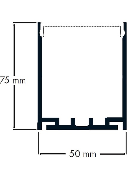 Lineer Sarkıt 120 cm 42 W Siyah Kasa (Iki Işık Rengi Seçenegi )