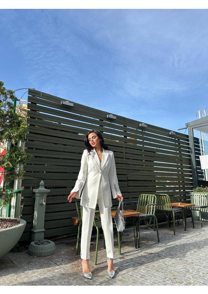 Kadın Taşlı Takım Elbise