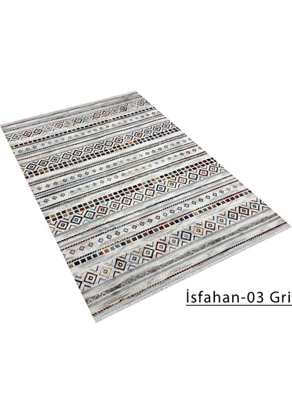 Decoser Isfahan Koleksiyonu Dokuma Halı IS0003 Gri