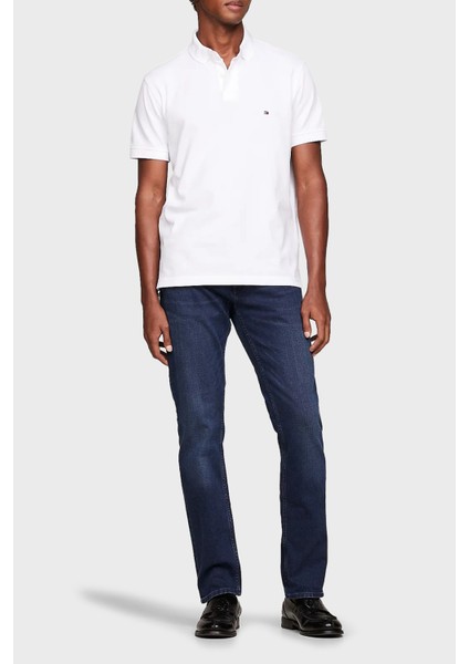 Streç Pamuklu Regular Fit Düğmeli Polo Yaka T Shirt Erkek Polo Yaka T Shirt MW0MW17770 Ybr modelleri