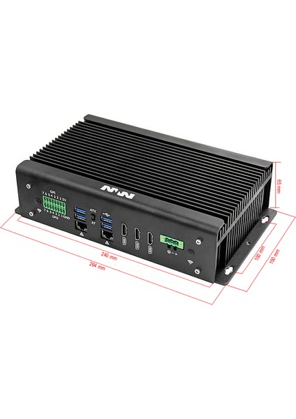MW1070NX Intel Core i7 9750H 16GB 256GB SSD Freedos Mini PC