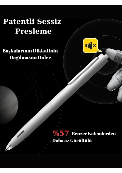 0.5 mm Mavi Mürekkepli Basmalı Jel Kalem Seti fiyatları