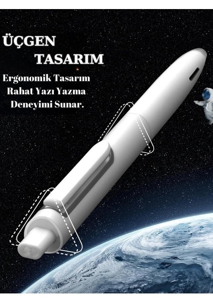 0.5 mm Mavi Mürekkepli Basmalı Jel Kalem Seti indirimleri