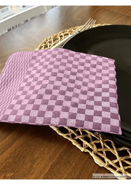48 x 68 cm , Damalı Alman Peçetesi, Kurulama Bezi, Mutfak Peçetesi, Beslenme Örtüsü